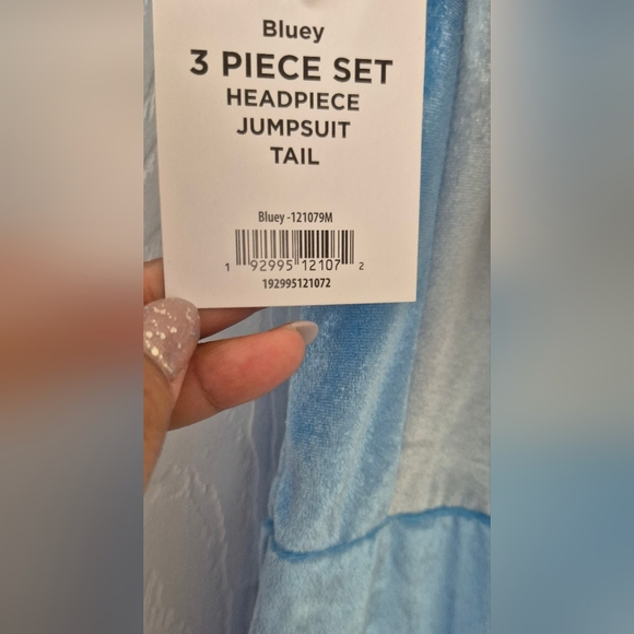 Disguise Bluey Toddler Costume 3T - 4T Dress Play Holiday Pretend Soft Disney - Picture 5 of 9